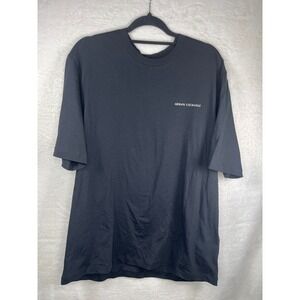 Armani Exchange Mens DJ Miami 2025 Graphic T Shirt Black‎ Size Large Regular+